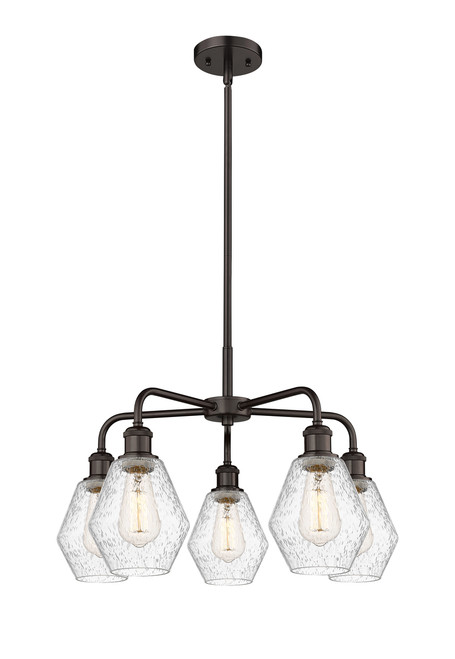 INNOVATIONS 516-5CR-OB-G654-6 Cindyrella 5 24 inch Chandelier Oil Rubbed Bronze