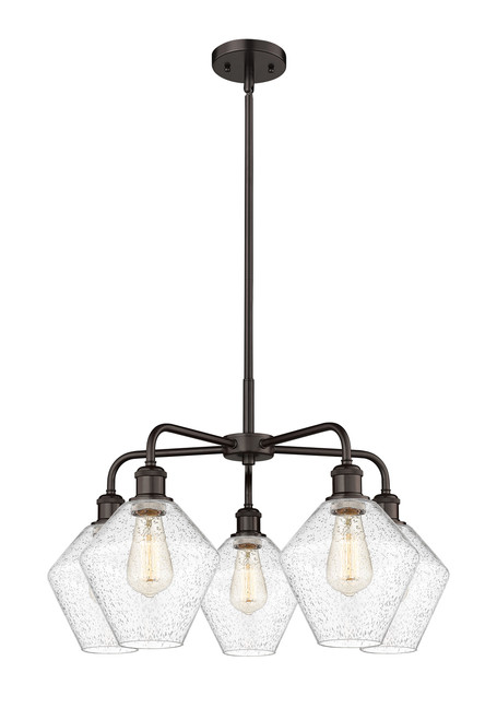 INNOVATIONS 516-5CR-OB-G654-8 Cindyrella 5 26 inch Chandelier Oil Rubbed Bronze