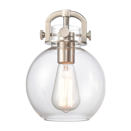 INNOVATIONS 411-5CR-BK-G410-7CL Newton Sphere 5 26 inch Chandelier Matte Black