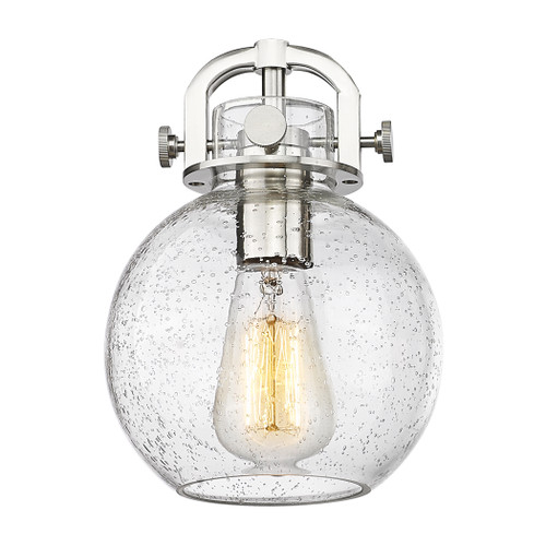 INNOVATIONS 411-5CR-BK-G410-7SDY Newton Sphere 5 26 inch Chandelier Matte Black