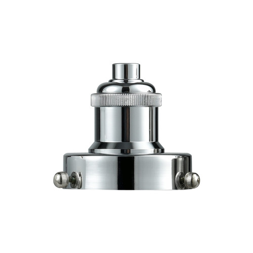 INNOVATIONS 001H-PC Edison 2 inch Socket Cover Polished Chrome