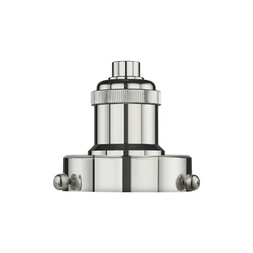 INNOVATIONS 001H-PN Edison 2 inch Socket Cover Polished Nickel