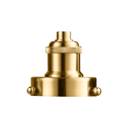 INNOVATIONS 001H-SG Edison 2 inch Socket Cover Satin Gold
