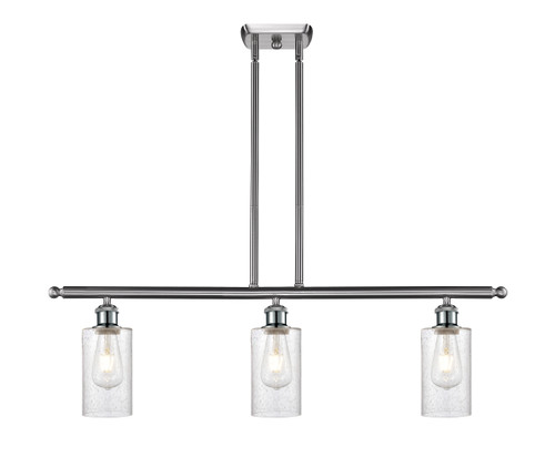 INNOVATIONS 516-3I-SN-G804 Clymer 3 36 inch Island Light Brushed Satin Nickel INNOVATIONS 516-3I-SN-G804 Clymer 3 36 inch Island Light Brushed Satin Nickel