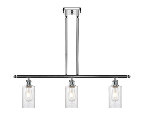 INNOVATIONS 516-3I-PC-G804 Clymer 3 36 inch Island Light Polished Chrome