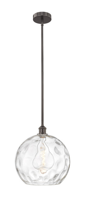 INNOVATIONS 616-1S-OB-G1215-14 Athens Water Glass 1 Light 13.75 inch Pendant Oil Rubbed Bronze