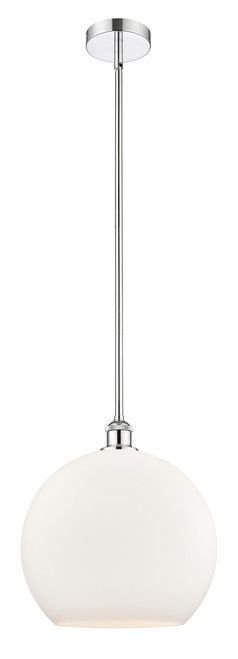 INNOVATIONS 616-1S-PC-G121-14 Athens 1 Light 13.75 inch Pendant Polished Chrome