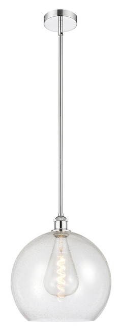 INNOVATIONS 616-1S-PC-G124-14 Athens 1 Light 13.75 inch Pendant Polished Chrome