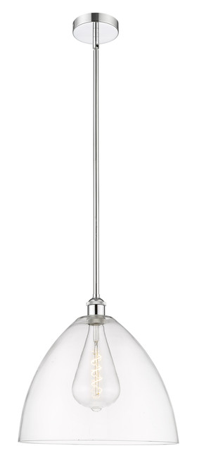 INNOVATIONS 616-1S-PC-GBD-162 Edison Dome 1 Light 16 inch Pendant Polished Chrome