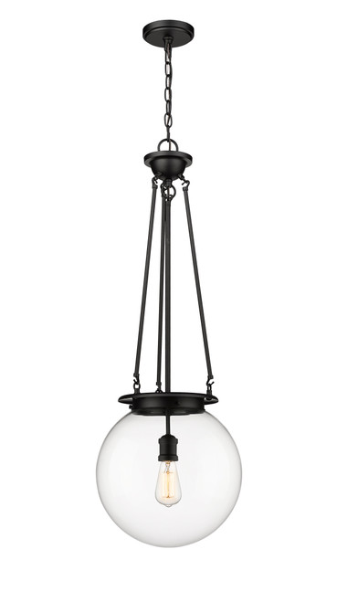 INNOVATIONS 221-1P-BK-G202-14 Beacon 1 14 inch Pendant Matte Black