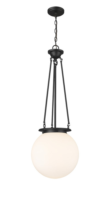 INNOVATIONS 221-1P-BK-G201-14 Beacon 1 14 inch Pendant Matte Black