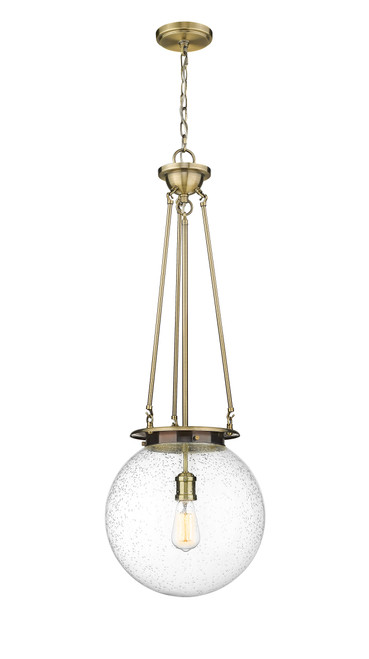 INNOVATIONS 221-1P-AB-G204-14 Beacon 1 14 inch Pendant Antique Brass