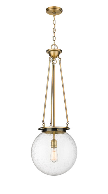 INNOVATIONS 221-1P-BB-G204-14 Beacon 1 14 inch Pendant Brushed Brass