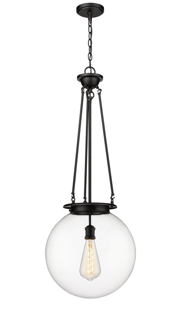 INNOVATIONS 221-1P-BK-G202-16 Beacon 1 16 inch Pendant Matte Black