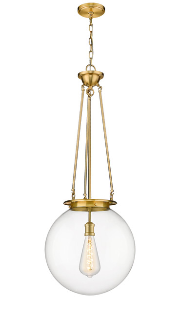 INNOVATIONS 221-1P-SG-G202-16 Beacon 1 16 inch Pendant Satin Gold