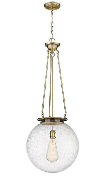 INNOVATIONS 221-1P-AB-G204-16 Beacon 1 16 inch Pendant Antique Brass