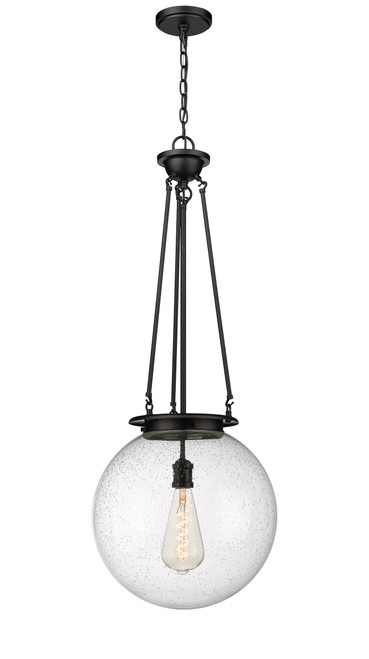 INNOVATIONS 221-1P-BK-G204-16 Beacon 1 16 inch Pendant Matte Black
