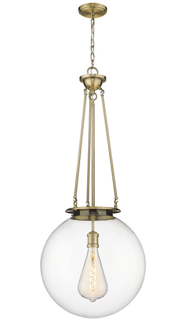 INNOVATIONS 221-1P-AB-G202-18 Beacon 1 18 inch Pendant Antique Brass