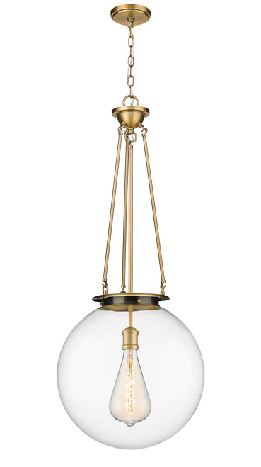 INNOVATIONS 221-1P-BB-G202-18 Beacon 1 18 inch Pendant Brushed Brass