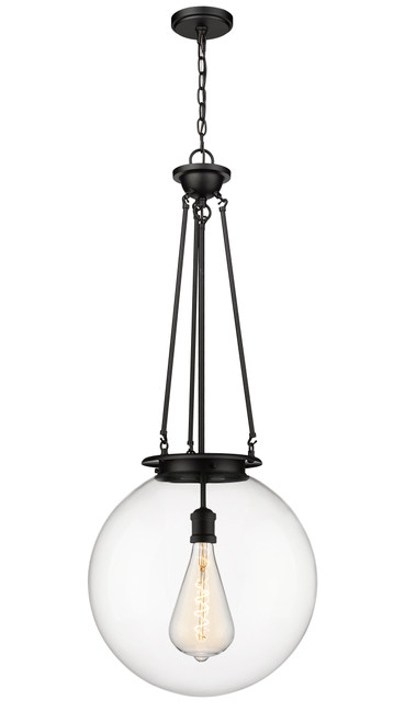 INNOVATIONS 221-1P-BK-G202-18 Beacon 1 18 inch Pendant Matte Black