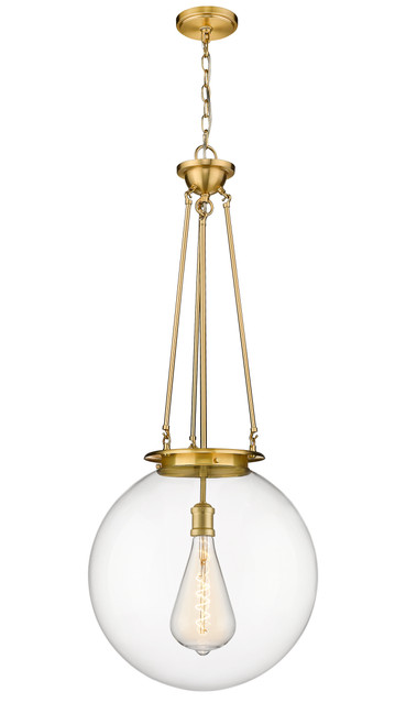 INNOVATIONS 221-1P-SG-G202-18 Beacon 1 18 inch Pendant Satin Gold