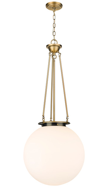 INNOVATIONS 221-1P-BB-G201-18 Beacon 1 18 inch Pendant Brushed Brass
