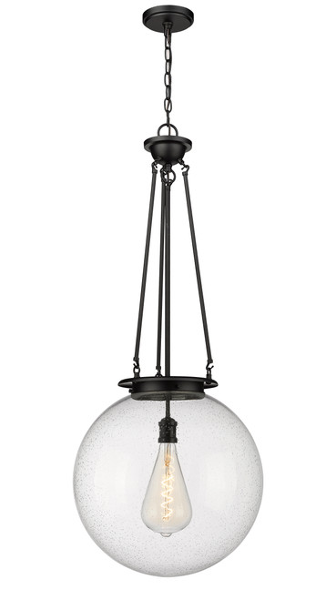 INNOVATIONS 221-1P-BK-G204-18 Beacon 1 18 inch Pendant Matte Black