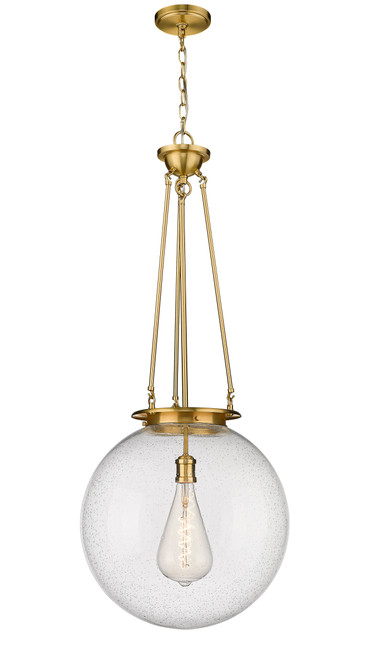 INNOVATIONS 221-1P-SG-G204-18 Beacon 1 18 inch Pendant Satin Gold