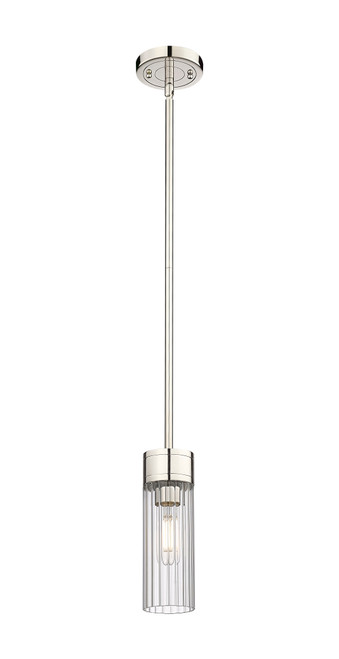 INNOVATIONS 429-1S-PN-G429-8CL Empire 1 3.125 inch Pendant Polished Nickel