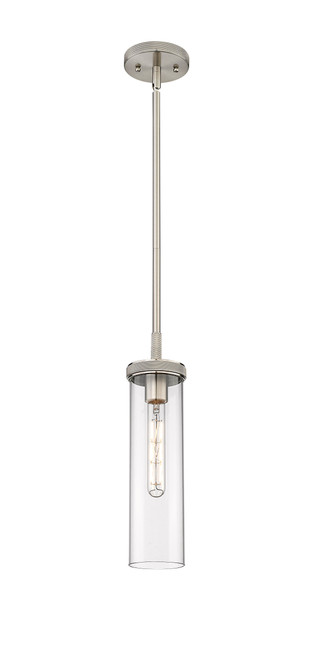INNOVATIONS 471-1S-SN-G471P-12CL Lincoln 1 3.875 inch Pendant Satin Nickel