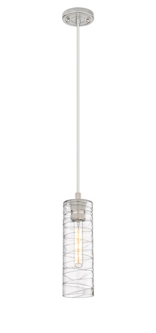 INNOVATIONS 434-1P-SN-G434-12DE Crown Point 1 4.5 inch Pendant Satin Nickel INNOVATIONS 434-1P-SN-G434-12DE Crown Point 1 4.5 inch Pendant Satin Nickel