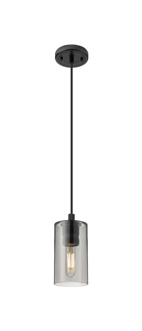 INNOVATIONS 434-1P-BK-G434-7SM Crown Point 1 4.5 inch Pendant Matte Black