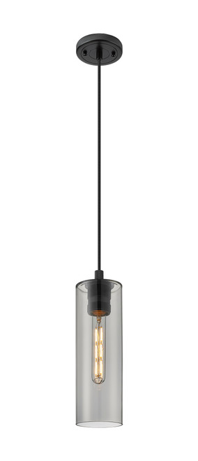 INNOVATIONS 434-1P-BK-G434-12SM Crown Point 1 4.5 inch Pendant Matte Black