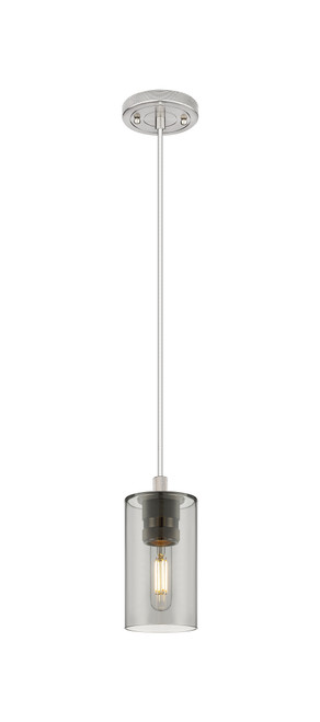 INNOVATIONS 434-1P-SN-G434-7SM Crown Point 1 4.5 inch Pendant Satin Nickel