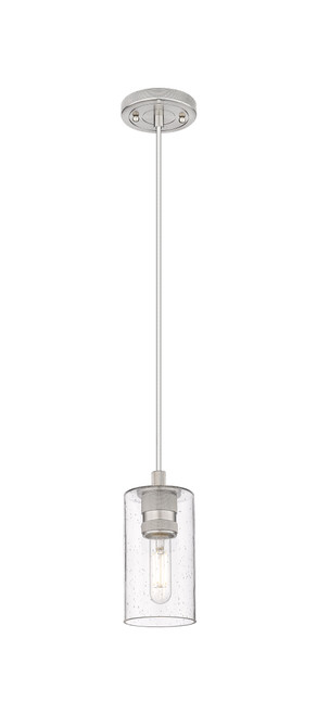 INNOVATIONS 434-1P-SN-G434-7SDY Crown Point 1 4.5 inch Pendant Satin Nickel