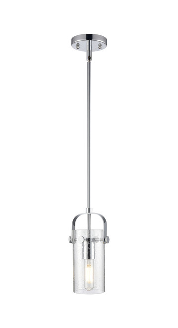 INNOVATIONS 423-1S-PC-G423-7SDY Pilaster II Cylinder 1 5 inch Pendant Polished Chrome