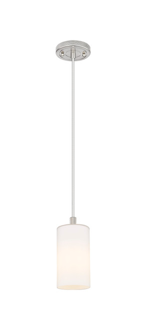INNOVATIONS 434-1P-SN-G434-7WH Crown Point 1 4.5 inch Pendant Satin Nickel