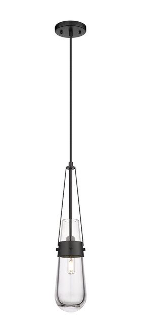 INNOVATIONS 452-1P-BK-G452-4CL Milan 1 4.25 inch Pendant Matte Black INNOVATIONS 452-1P-BK-G452-4CL Milan 1 4.25 inch Pendant Matte Black