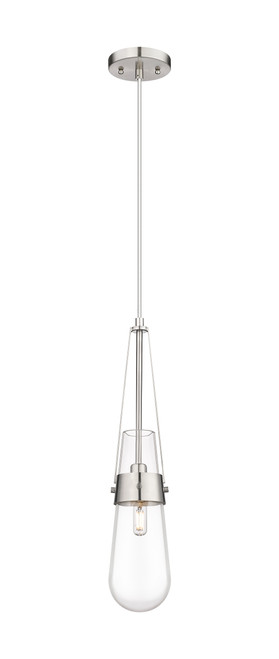 INNOVATIONS 452-1P-SN-G452-4CL Milan 1 4.25 inch Pendant Satin Nickel