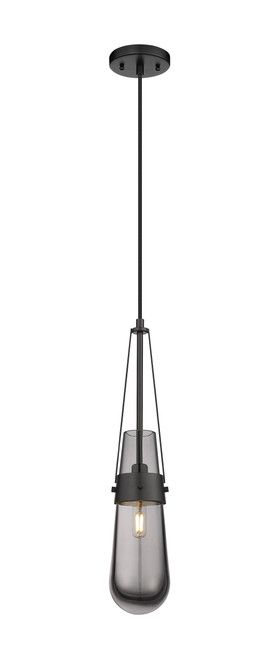 INNOVATIONS 452-1P-BK-G452-4SM Milan 1 4.25 inch Pendant Matte Black