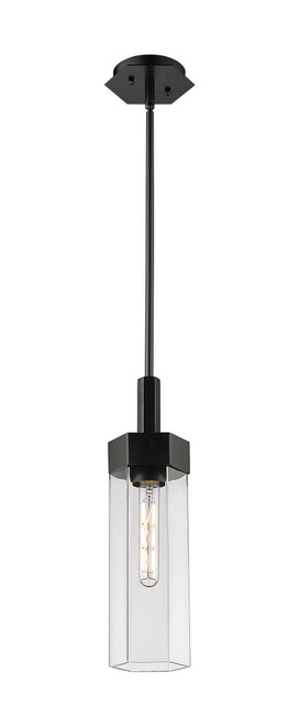 INNOVATIONS 427-1S-BK-G427-14CL Claverack 1 5.875 inch Pendant Matte Black