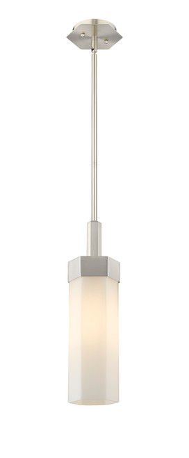 INNOVATIONS 427-1S-SN-G427-14WH Claverack 1 5.875 inch Pendant Satin Nickel