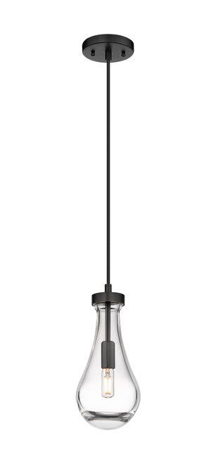 INNOVATIONS 451-1P-BK-G451-5CL Owego 1 5 inch Pendant Matte Black