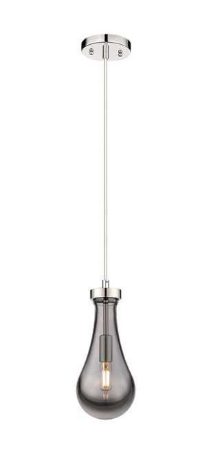 INNOVATIONS 451-1P-PN-G451-5SM Owego 1 5 inch Pendant Polished Nickel