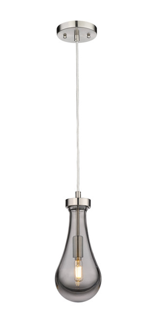 INNOVATIONS 451-1P-SN-G451-5SM Owego 1 5 inch Pendant Satin Nickel