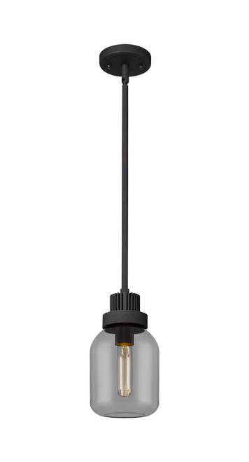 INNOVATIONS 472-1S-TBK-G472-6SM Somers 1 5.5 inch Pendant Textured Black