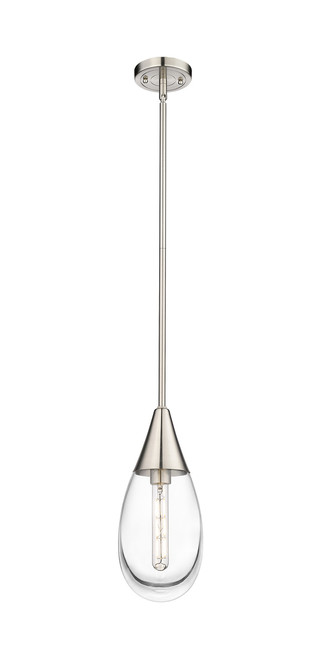 INNOVATIONS 450-1S-SN-G450-6CL Malone 1 6 inch Pendant Satin Nickel