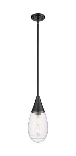 INNOVATIONS 450-1S-BK-G450-6SCL Malone 1 6 inch Pendant Matte Black
