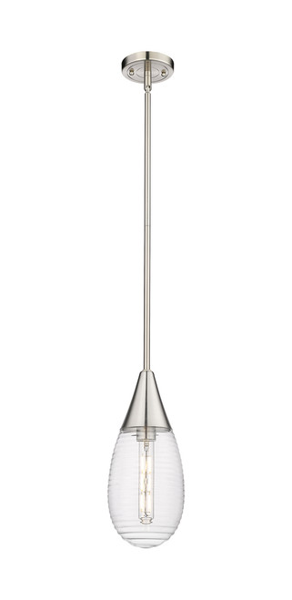 INNOVATIONS 450-1S-SN-G450-6SCL Malone 1 6 inch Pendant Satin Nickel