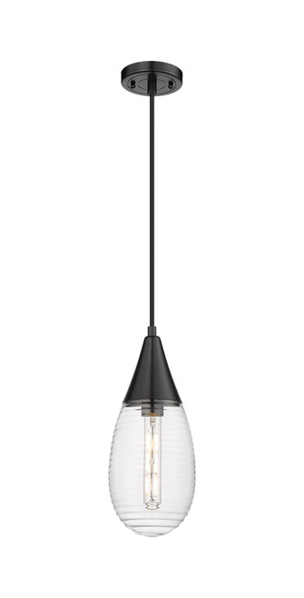 INNOVATIONS 450-1P-BK-G450-6SCL Malone 1 6 inch Pendant Matte Black
